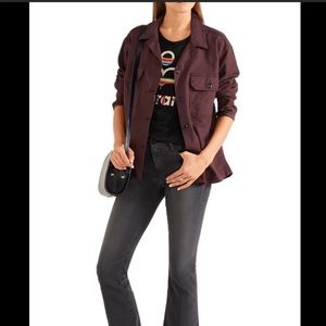 THE GREAT. The Army Twill Jacket sz 0 XS